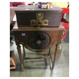 Antique Crowley Showbox  cabinet speaker & more,