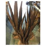 3 metal agave  plants, local pickup only