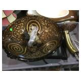 Circular design glass sink & parts, local pickup