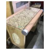3-drawer granite top MOP INLAY ON SIDES,