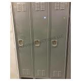 Set of steel lockers, local pickup only