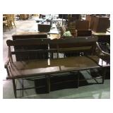 Long wooden bench, local pickup only