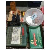 Box lot of ammo, .32 & .22 cal.