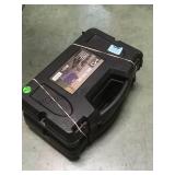 Pair of empty pistol cases