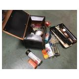 Case w/ gun cleaning equipment