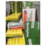 Box of ammo, 30.06 & 30-40 krag