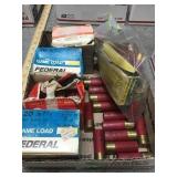 Box lot of  25-20 gauge shotgun ammo