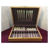 Lot of flatware- 16 forks, 8 spoons and 8 knives