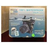 DiCAPac digital camera waterproof case w/ straps.