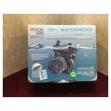 DiCAPac digital camera waterproof case w/ straps.