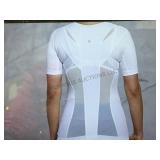 Ladies posture correcting neuroband shirt. White,