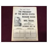Former President Richard Nixon political campaign