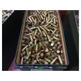 Lot 705  Metal Ammo Can full of 9mm ammo,