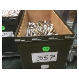 Lot 736 Metal Ammo Can full of .357 ammo,