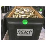 Lot 740 Metal Ammo Can full of .345 ammo,