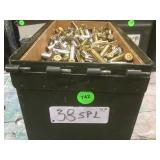 Lot 742 Metal Ammo Can full of .38 ammo, possible