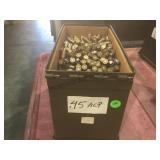 Lot 756  Metal Ammo Can full of .45 ammo,