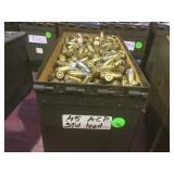 Lot 760 Metal Ammo Can full of .45 ammo, possible