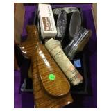 Lot of gun parts incl. stock, butts and more