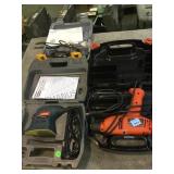 Lot of tools incl. sander, drill and dremel all