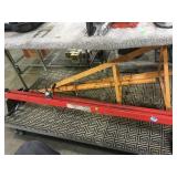 1000 lb. Engine support bar and safety stand