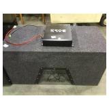 Boss 1100 watt amp and BNPS122 1200 watt sub box