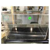 Plexiglass sports display case approx. 13x8x8
