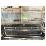 Plexiglass sports display case approx. 13x8x8