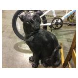 Composite panther statue local pickup only