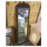 Vintage plastic framed wall mirror local pickup