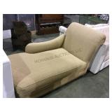 Brown Ethan Allen settee local pickup only