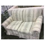 Classic house striped loveseat local pickup only
