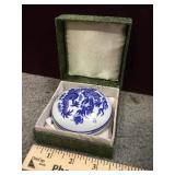 Japan blue/ white , red wax for seal, in