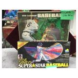 2 vintage baseball games, 1966 Big League