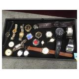 Watch lot, assorted makers, as found, local