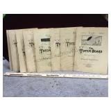 The Totem Board, 10 issues, 1932, SB, Woodcraft