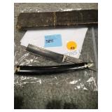Antique straight razor with case, Union Razor