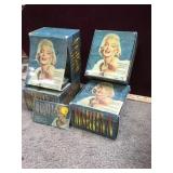 11 full boxes of Marilyn Monroe trading cards,