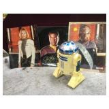 3 Autographed Star Trek publicity stills, ( no