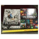 DC COMICS , A visual History, HB Book, sleeve,
