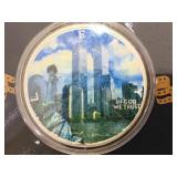 2001 colorized American Eagle Remembrance Dollar