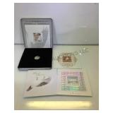 2000 The Official Millennium Keepsake coin &