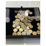 2 tubes of 1968-D Washington nickels