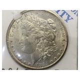 1884-CC MORGAN SILVER DOLLAR