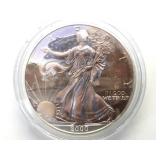 2000  enhanced American Silver Eagle