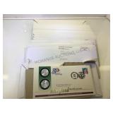 State quarters sets & stamps, approx 44 quarters