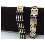 2- Stainless steel bracelets