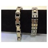 2- Stainless steel bracelets