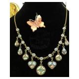 Clay quilling necklace & more