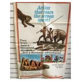 Vintage Maya movie poster, 27 x 40, folds, local